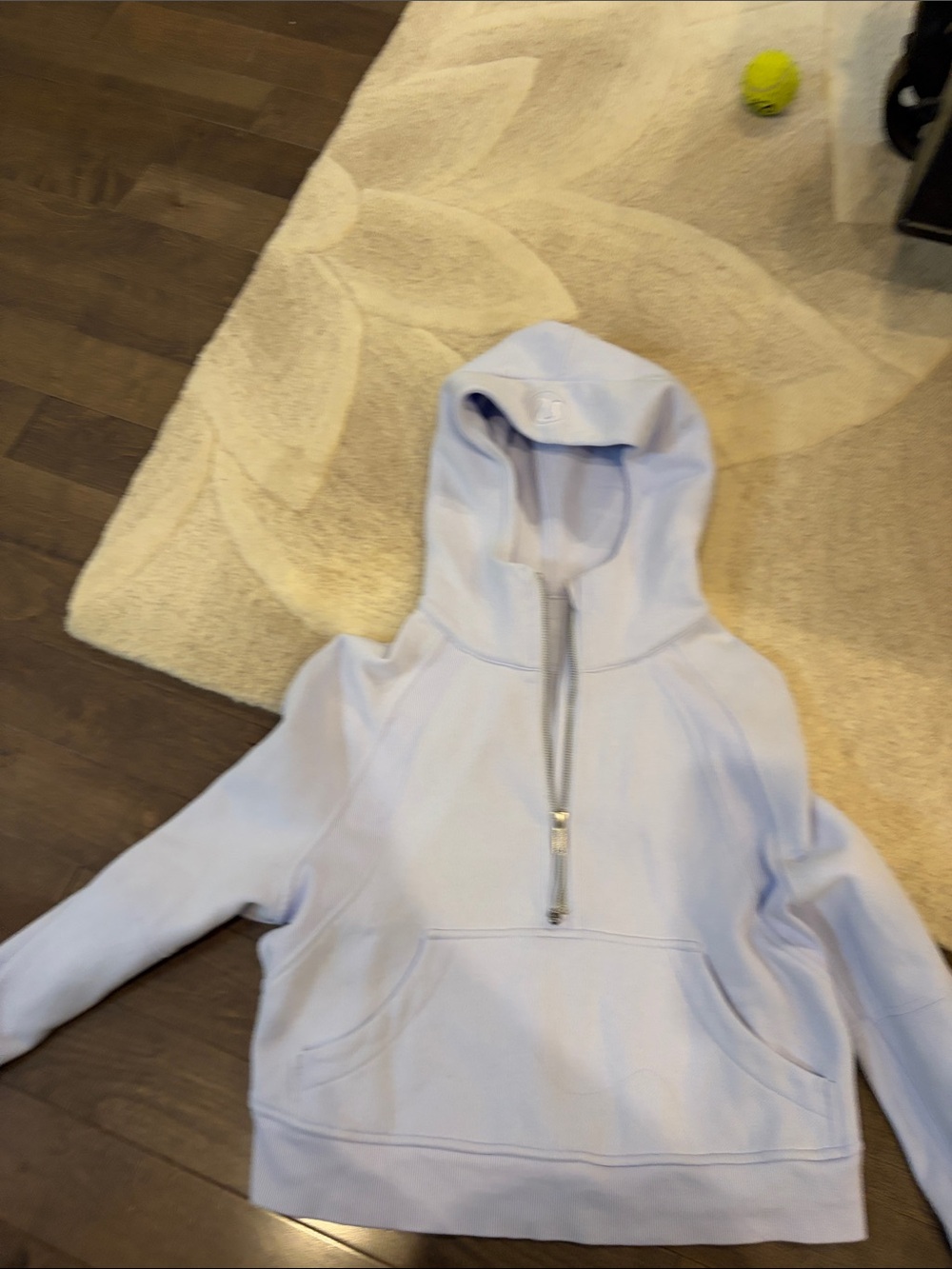 lululemon athletica Kids Light Blue Half-Zip Hoodie